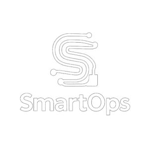 logo smart ops blanco